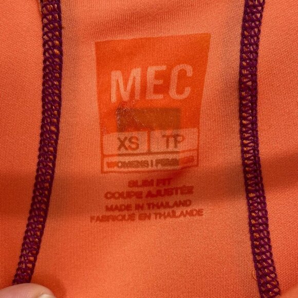 MEC Mountain Eq Co-Op Rhythm short sleeve orange - Picture 3 of 16